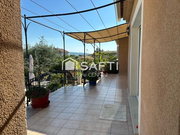 Maison récente avec vue sur le Ventoux
