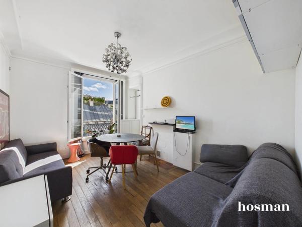 Super emplacement - Appartement lumineux 3 pièces avec cave - Avenue du Maine, au pied de Montparnasse - Calme absolu