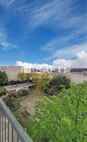 Charmant 3 pièces traversant, lumineux et calme, au cœur d’une résidence verdoyante avec gardien à Saint-Maur-des-Fossés.