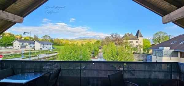 Coup de cœur Pringy Promery – T3 lumineux dernier étage avec terrasse et garage – Proche Annecy