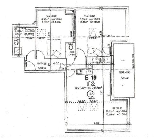 Coup de cœur Pringy Promery – T3 lumineux dernier étage avec terrasse et garage – Proche Annecy
