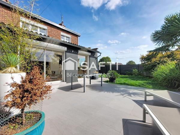 Maison semi-individuelle, avec garage de 50m², à proximité de toutes commodités