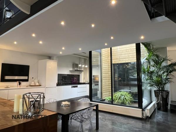 Orleans hyper centre, appartement loft à vendre, avec patio, terrasse et salle de sport