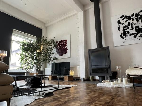 Orleans hyper centre, appartement loft à vendre, avec patio, terrasse et salle de sport