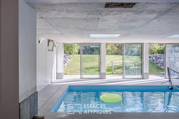 Villa belle époque joliement restaurée avec piscine et maison d’amis