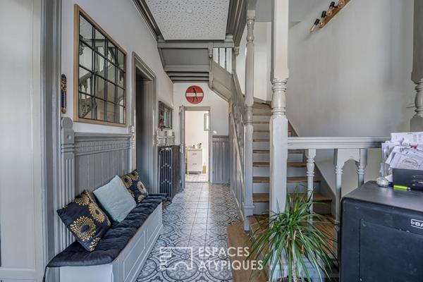 Villa belle époque joliement restaurée avec piscine et maison d’amis