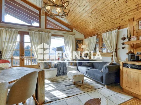 À vendre Appartement 3 pièces 47.76 m² - Megève 74120