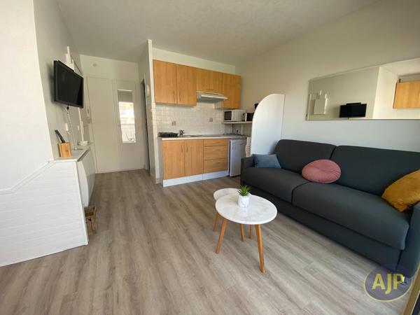 Appartement à louer Arcachon : 1 pièces, 18m² avec 0 chambre(s) à 512€ - AJP Immobilier Arcachon