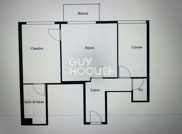 NOUVEAUTE- F2 MEUBLE- 45.40 m²-