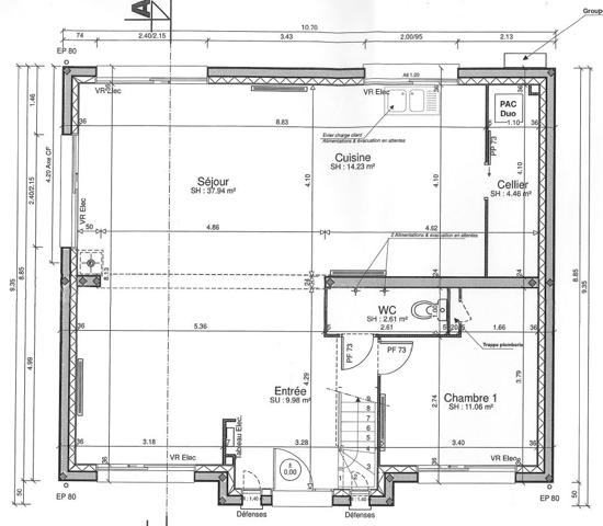 Chalifert (77144) Maison contemporaine neuve à personnaliser – Chalifert, limite Chessy