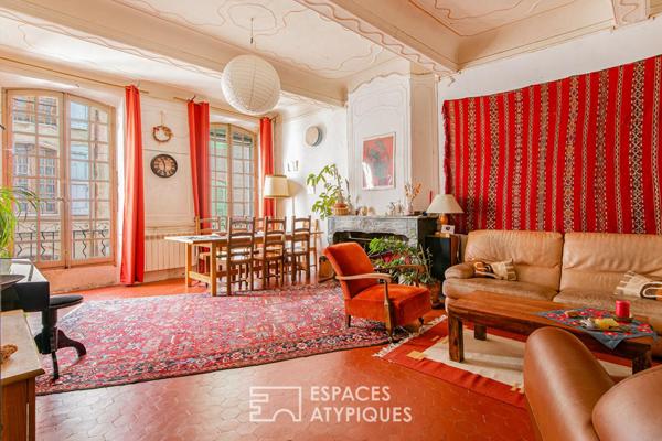La maison de village et son joli jardin au pays des lavandes