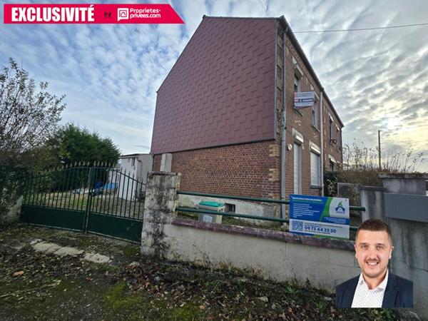 Maison 90 m² avec jardin, cour et dépendance ? Fort potentiel ? Équipements récents