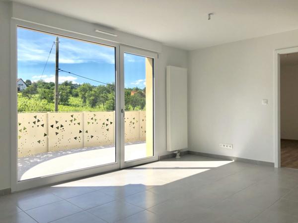 OBERNAI - Récent F2 bien agencé avec terrasse