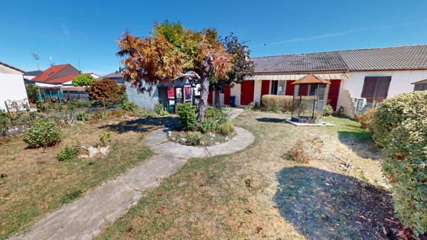 Maison de plain pied de 90m2 quartier grand Poirier à Châteauroux