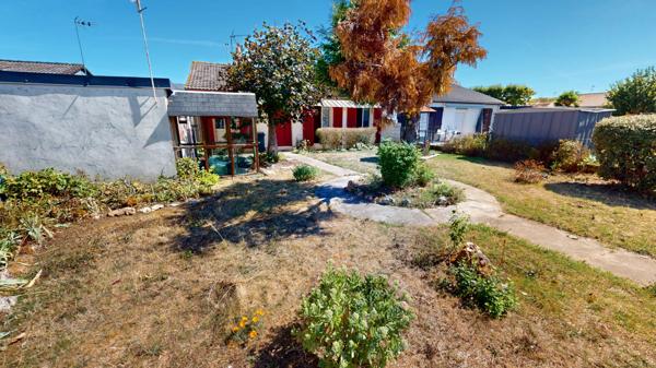 Maison de plain pied de 90m2 quartier grand Poirier à Châteauroux