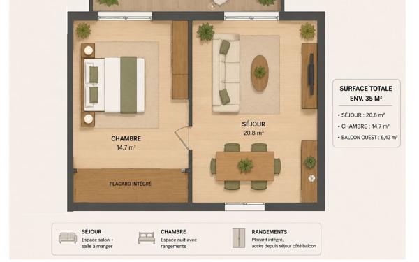 Appartement à vendre