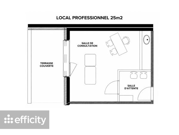 Local Commercial
         1 pièce
        - 25 m² Exclusivité 159 000 € *