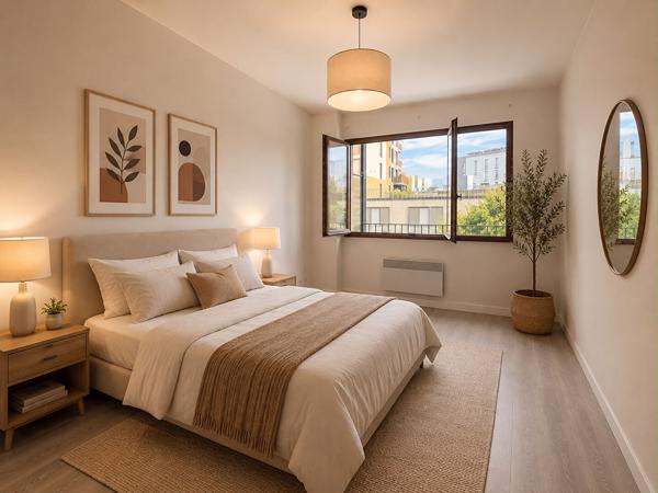A VENDRE APPARTEMENT 56 m2 SAINT-DENIS AVEC TRAVAUX