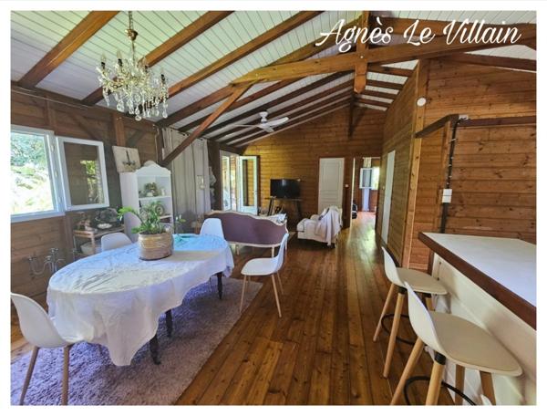 Maison sur Terrain Plat et Arboré