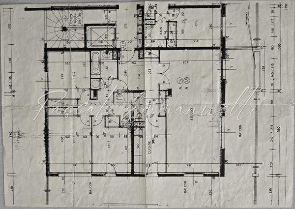 Appartement de type 4P - Antibes - Jules Grec - Dernier étage 102m2