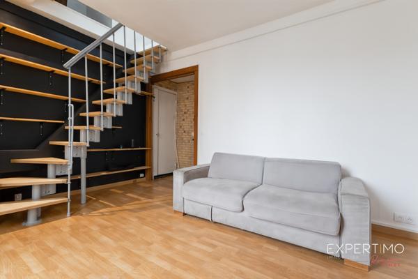 Boulogne-Billancourt (92100) Boulogne-Billancourt – Charmant 2 pièces avec combles aménagés ( 30m2 carrez - 59m2 utiles)