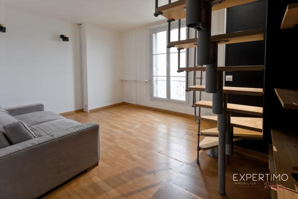 Boulogne-Billancourt (92100) Boulogne-Billancourt – Charmant 2 pièces avec combles aménagés ( 30m2 carrez - 59m2 utiles)