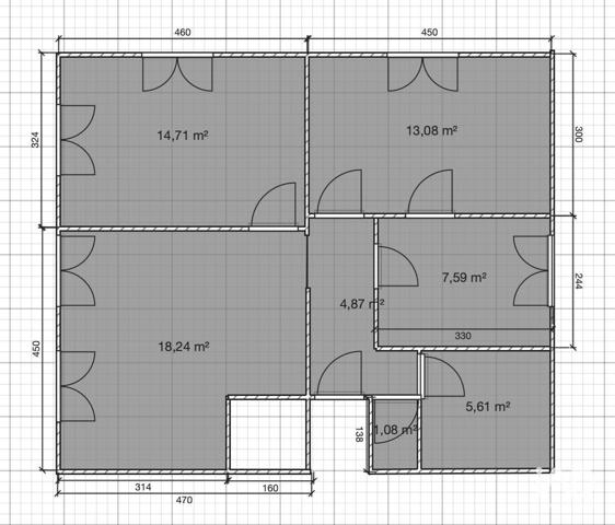 Location bureaux 65 m² Tours