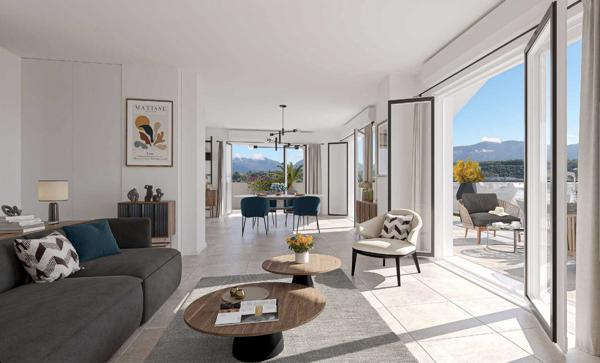 T5 d'exception - Attique - 263 m² proche du lac à Thonon-Les-Bains
