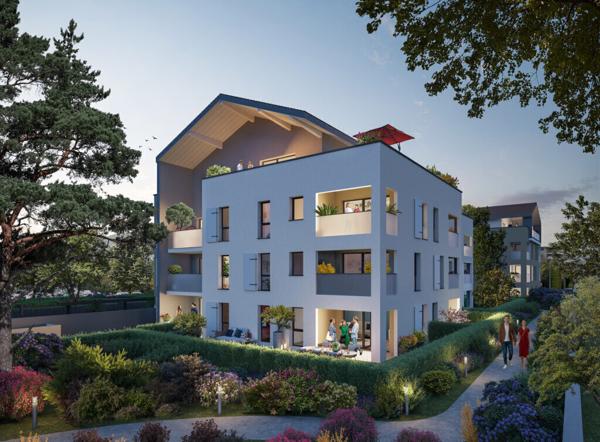 T5 d'exception - Attique - 263 m² proche du lac à Thonon-Les-Bains
