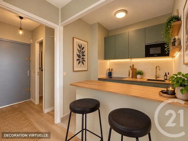 Appartement T1 à vendre  1 pièce - 28,25 m 2   PARIS  - 75015