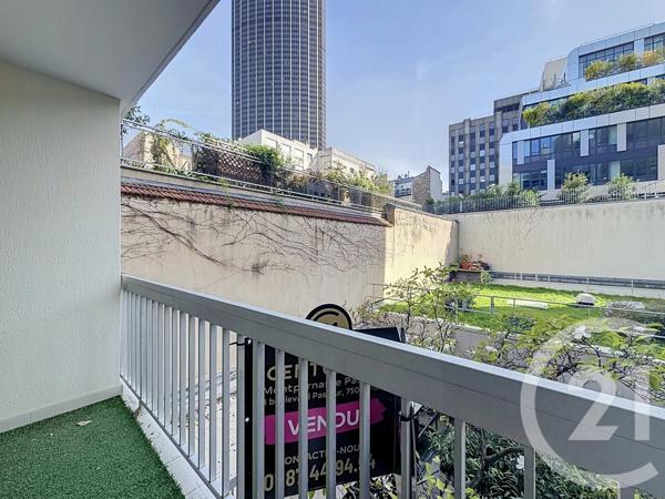 Appartement T1 à vendre  1 pièce - 28,25 m 2   PARIS  - 75015