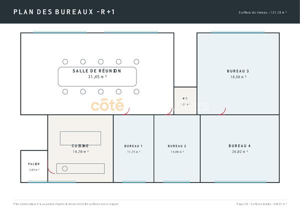 Location
                Bureaux254 m² - 1 Pièce -
                    BRIE COMTE ROBERT (77170)