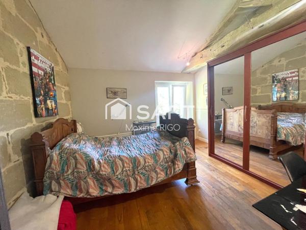 Ancien moulin rénové 6 pièces 155m² avec atelier