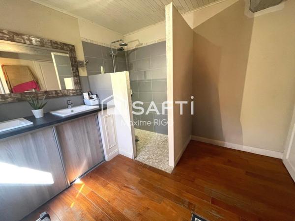 Ancien moulin rénové 6 pièces 155m² avec atelier