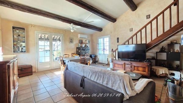 Plain-pied familial au calme avec grand sous-sol, jardin et piscine - à quelques minutes de Manosque