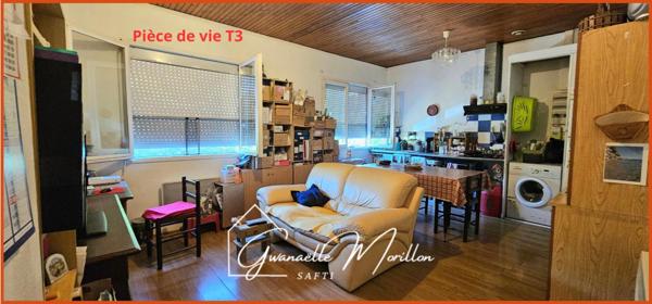 Immeuble en pierre ; 1 maison, 3 appartements