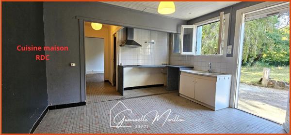 Immeuble en pierre ; 1 maison, 3 appartements