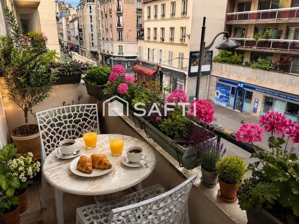 Paris 15e – Rue Saint-Charles, 3/4 pièces 72m²