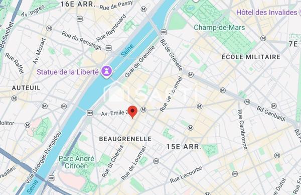 Paris 15e – Rue Saint-Charles, 3/4 pièces 72m²