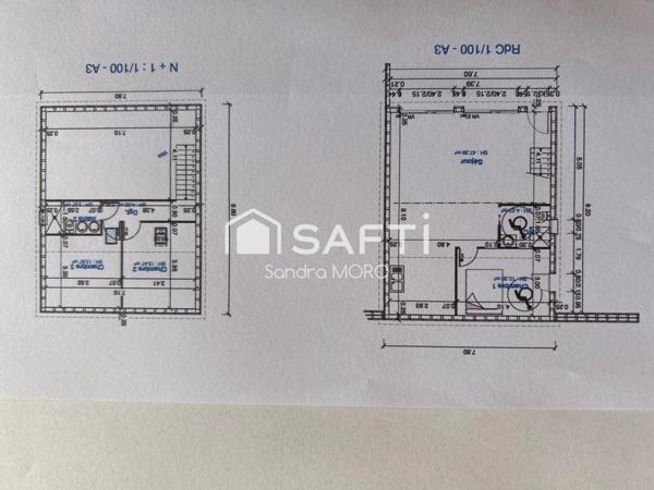 Maison bois neuve de 98 m², moderne et éco-conçue.