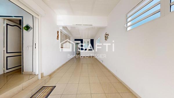 Maison 3 chambres avec mezzanine, jardin, garage