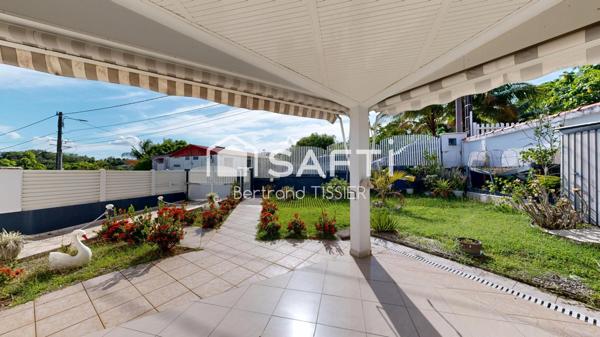 Maison 3 chambres avec mezzanine, jardin, garage