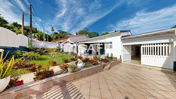 Maison 3 chambres avec mezzanine, jardin, garage