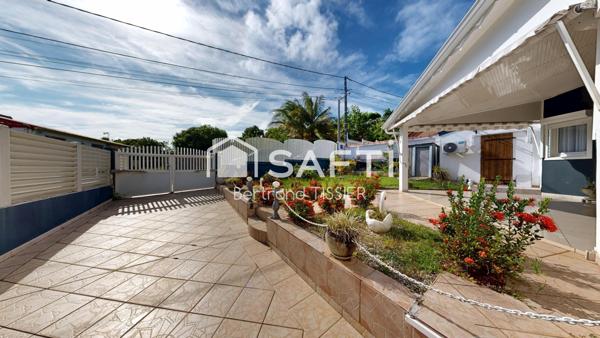 Maison 3 chambres avec mezzanine, jardin, garage