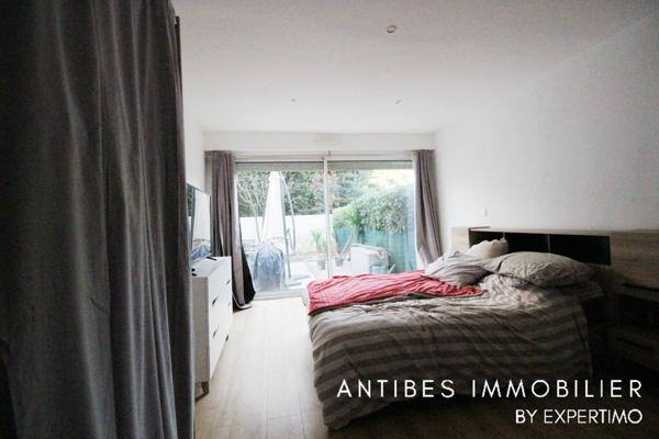 Antibes (06600) Résidence Anthala, Antibes Jules Grec, 3 pièces Rez de jardin avec garage