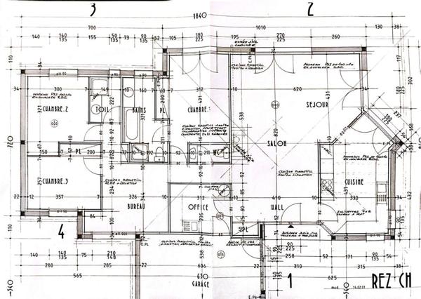 Exclusivité ! Côtes d'Armor 22130 SAINT-LORMEL. Véritable plain-pied, 3 chambres, bureau, garage, terrain