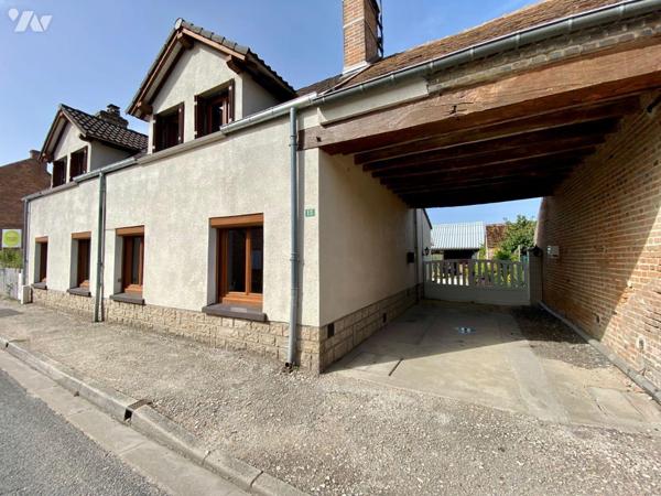 Maison de centre-bourg à SAINT VIATRE (41210), d'une superficie habitable d'environ 116 m² avec...