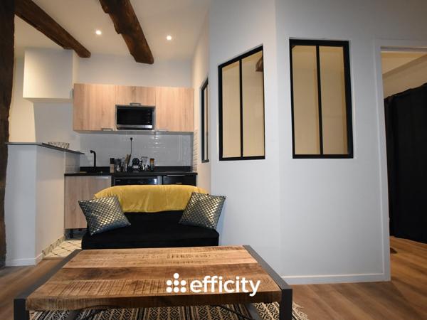 Appartement 1 pièce - 30 m² Exclusivité efficity