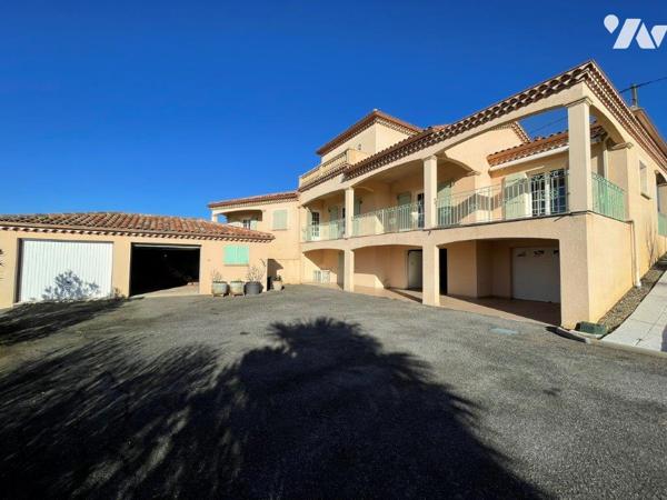 MIELAN  (32) à 5min Belle villa sur sous-sol intégral, offrant une magnifique vue Pyrénées.