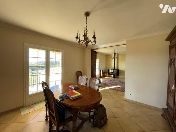 MIELAN  (32) à 5min Belle villa sur sous-sol intégral, offrant une magnifique vue Pyrénées.